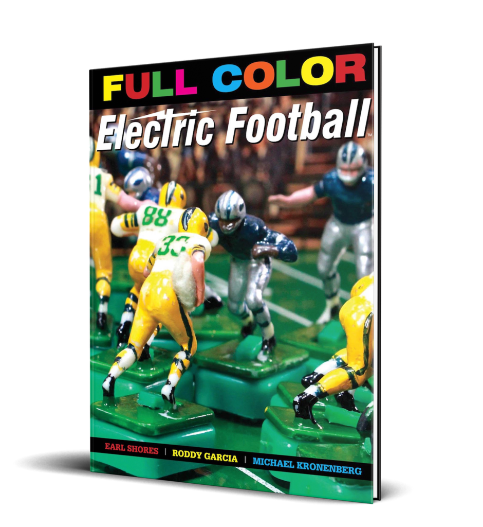 Electric Football Book Full Color Tudor NFL history Earl Shores