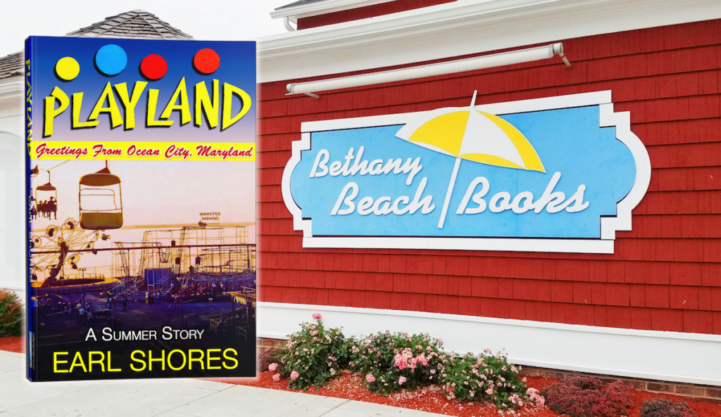 Playland Greetings From Ocean City Maryland available at Bethany Beach Books 